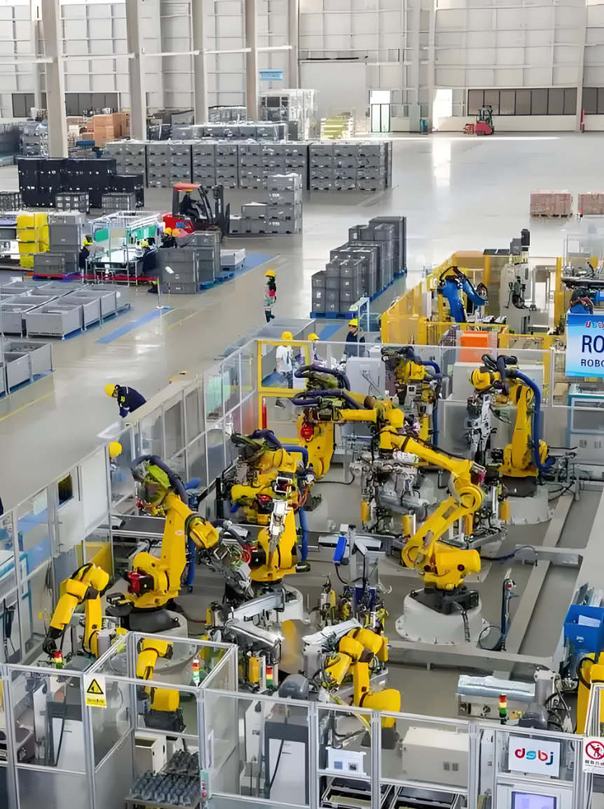 Working area of the robotic arm